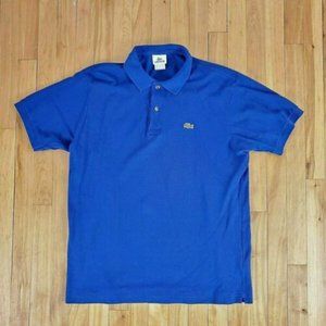 Lacoste Polo Mens Sz 6 Navy Blue XL